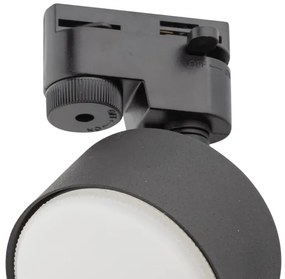 Faretto per sistema a binario AVIA 1xGX53/15W/230V nero