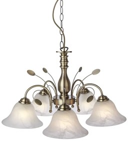 Globo 69007-5H - Lampadario POSETS 5xE27/60W/230V