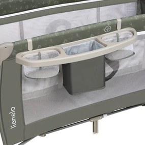 Lionelo - Lettino da viaggio SVEN PLUS Beige Oliva