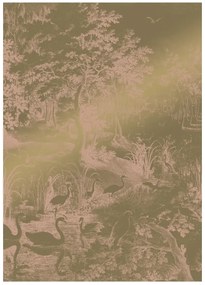 KEK Amsterdam Carta da parati panoramica Engraved Landscapes Gold 13 - M