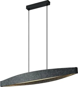 Osram - Lampada a sospensione con cavo DECOR FLAT LED/23W/230V, grigio