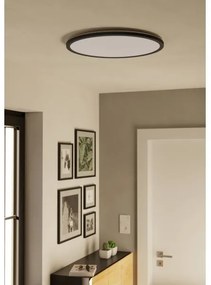 Eglo 901455 - Lampada LED dimmerabile da esterno ROVITO-R 16,8W/230V diametro 50cm IP44 nero + +TC
