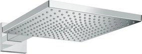 Soffione Raind con braccio doccia E300 1 getto con bracccio doccia, cromo lucido