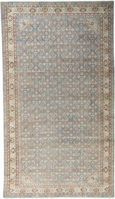 Tabriz Tappeto 190 x 340 Blu (Iran) Annodato A Mano