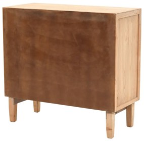 Cassettiera in legno massello di abete  80x36x75 cm