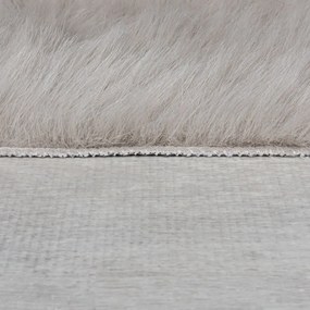 Tappeto in pelliccia sintetica marrone 80x150 cm Alpine Faux Fur - Flair Rugs