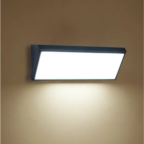 Brilagi - Applique da esterno LED TRIANGLE LED/42W/230V nera IP65