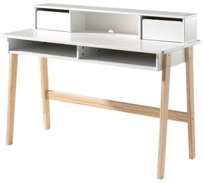 Scrivania bianca per bambini Kiddy - Vipack