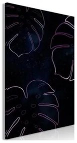 Quadro - Galactic Monstera (1 Part) Vertical Standard 60x90