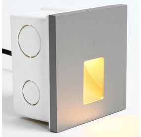 Emithor 70423 - Illuminazione LED scale VIX LED/1W/230V 4000K grigio