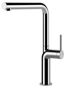 Miscelatore lavello monocomando con canna girevole cromo stelo 60309 gessi