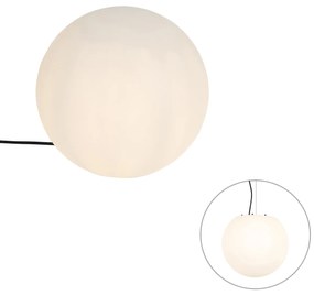 Lampada da esterno moderna bianca 35 cm IP65 - Nura