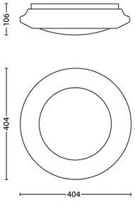Philips 33365/31/17 - Plafoniera LED LED/22W/230V 4000K