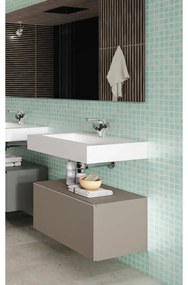 Mobile sottolavabo e lavabo Element tortora L 60 x H 34 x P 46 cm