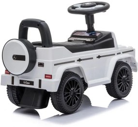 Bici a spinta Mercedes G350d 2xAA bianco/nero