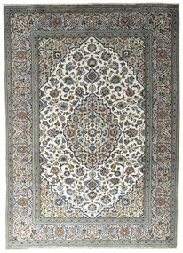 Kashan Tappeto persiano 330 x 240 Beige (Iran) Annodato A Mano