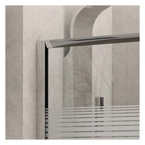 Kamalu - box doccia angolo 70x70 altezza 170cm vetro serigrafato k410