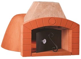 Forno da esterno per pizza a legno SAROM a Volta D100 ULC