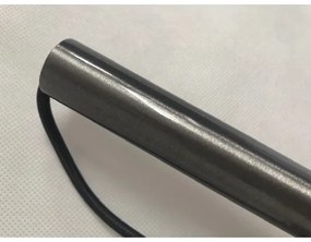 Lampadario a sospensione con filo STALACTITE 1xG9/2,5W/230V nero