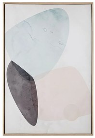 Quadro su tela multicolore con cornice 63 x 93 cm CELLETTA Beliani
