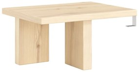 Comodino di colore naturale in pino massiccio Japan – Karup Design