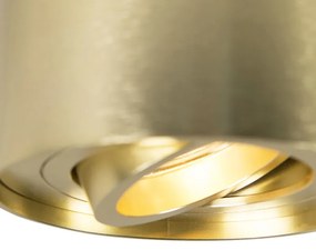 Faretto orientabile e girevole oro/ottone - Rondoo up