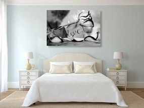 Quadro su tela – Dichiarazione romantica in bianco e nero Love