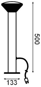 Ledvance - Lampada LED da esterno OLONA LED/2W/12V IP44