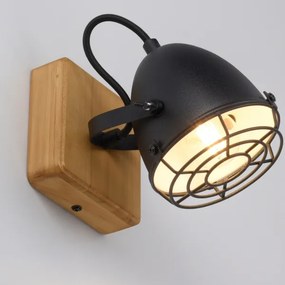 Leuchten Direkt 15171-18 - Faretto da parete BEETLE 1xE14/10W/230V