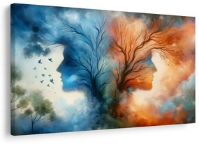Quadro su tela – Armonia di due elementi