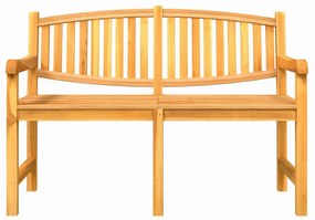 Panca da giardino 149,5x60x90 cm in legno massello di teak