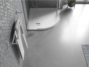 Mexen Bert piatto doccia semicircolare SMC 90 x 90 cm, bianco - 4KR109090