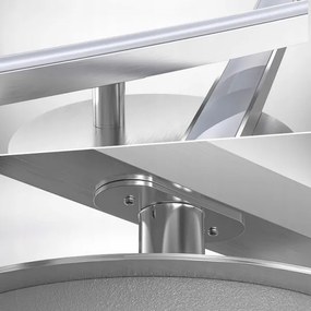 Plafoniera LED 2x LED/6W/230V cromato lucido