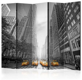 Paravento New York yellow taxis II [Room Dividers]