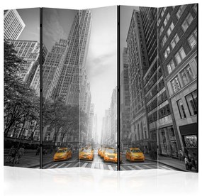 Paravento  New York  yellow taxis II [Room Dividers]  Colore ---, Dimensioni e Misure 225x172