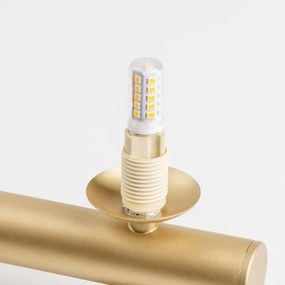 Brilagi - Lampadario LED a sospensione con filo MILLA 6xG9/3W/230V oro/bianco
