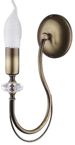 Jupiter 1613 - Applique MELODY 1xE14/40W/230V ottone patina