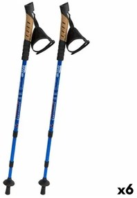 Set di 2 bastoncini da trekking Aktive 5 x 135 x 5 cm (6 Unità)