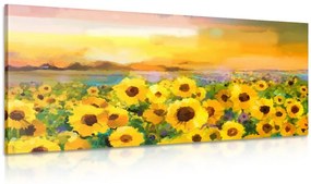 Stampa su tela – Campo di girasoli