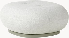 Pouf da esterno girevole in bouclé Pacha