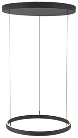 Lampada a sospensione di design nera dimmerabile a 3 livelli - Titmus