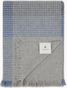 Plaid in lana merino Black Light