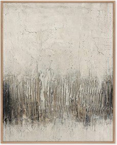 Quadro su tela incorniciato dipinto a mano Rocky