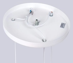 Lampada per bambini bianca con paralume in vetro Mab – Sollux