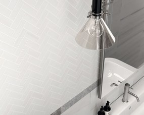 Pavimento Rivestimento 45x45 Cm Effetto Marmo Bianco Lasa Ceramica Sant Agostino Themar CSABILAS45