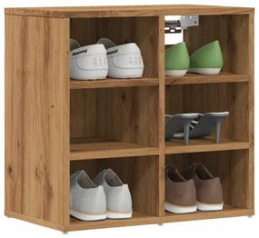 Scarpiera Rovere Artigianale 52x30x50 Cm /