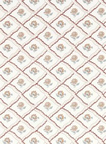 Sanderson Carta da parati Fairdown - Berry/ Sandstone
