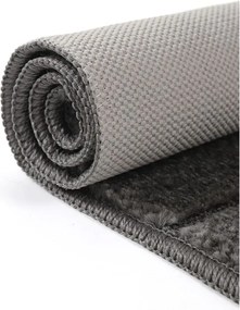 Set di tappetini per il bagno color antracite 2 pz 50x80 cm Yeni Cizgli – Foutastic