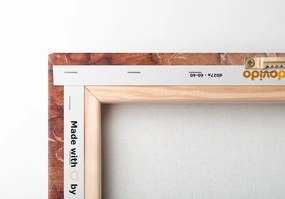 Quadro su tela – Corona dell'albero con tocco astratto