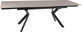 Tavolo Norton allungabile in ceramica travertino beige – 160/240x90x75 cm